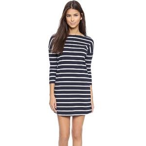 🔥4/25 BB Dakota Phillipa Dress Striped Navy Blue